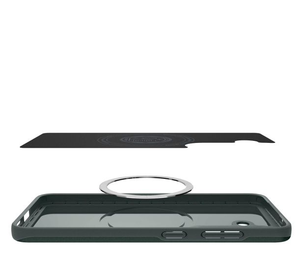 SPIGEN Thin Fit Mag Magsafe do Samsung Galaxy S25 Abyss Green ACS08994 - 1313182 - zdjęcie 5